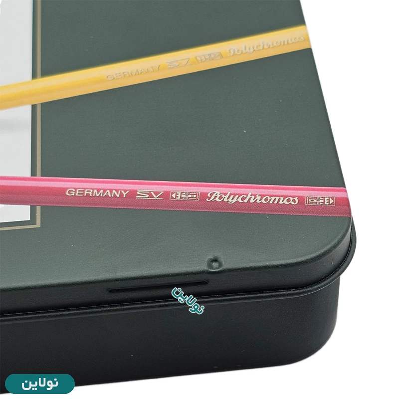 قیمت و خرید مداد رنگی 120 رنگ پلی کروم جعبه فلزی فابر کاستل Polychromos کد 110011 | نولاین