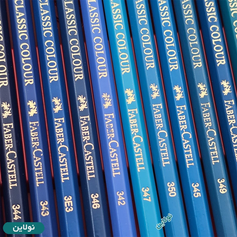 قیمت و خرید مداد رنگی 100 رنگ کلاسیک فابر کاستل جعبه فلزی به همراه تراش و پاک کن کد 115805 | نولاین