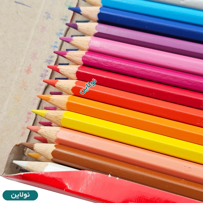قیمت و خرید مداد رنگی 36 رنگ فابر کاستل مدل کلاسیک جعبه مقوایی + تراش کد 115856 | نولاین