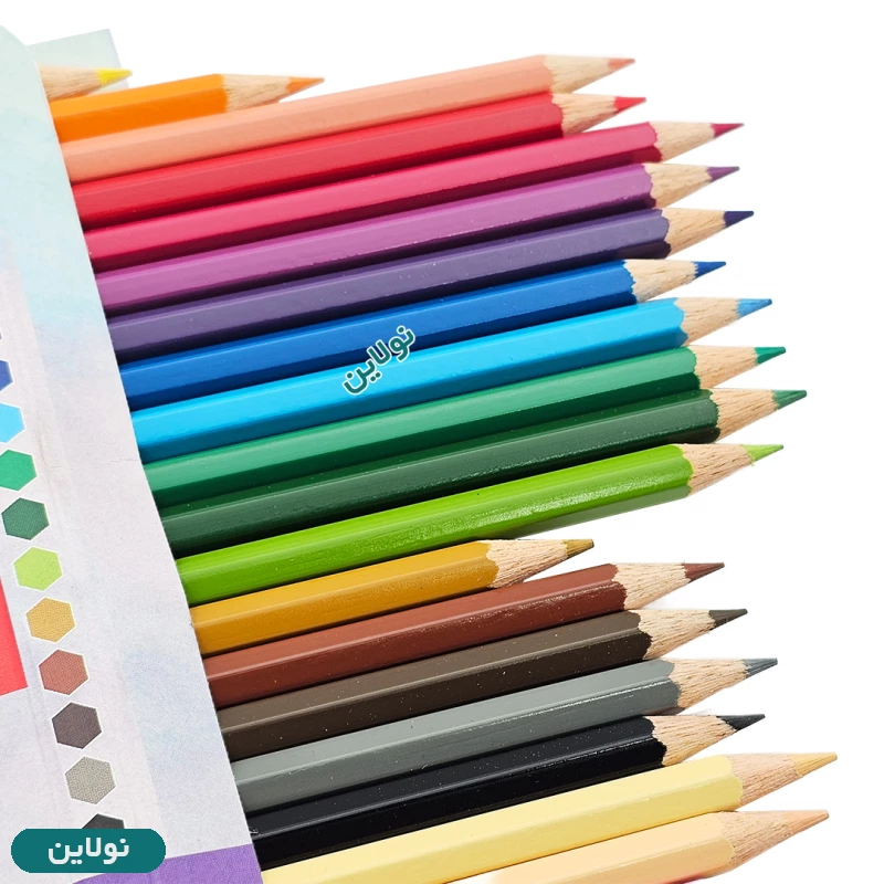 قیمت و خرید مداد رنگی 24 رنگ فابر کاستل سری یونیکورن (تک شاخ) کد 111221 | نولاین