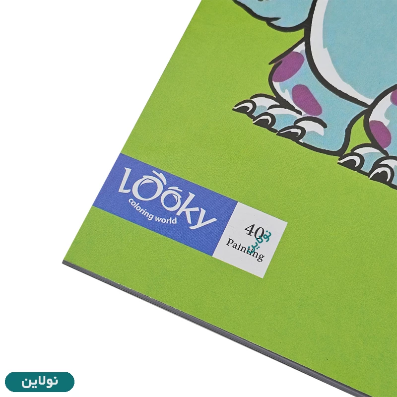 قیمت و خرید دفتر نقاشی 40 برگ لوکی بسته 4 عددی دخترانه کد DF-301 | نولاین