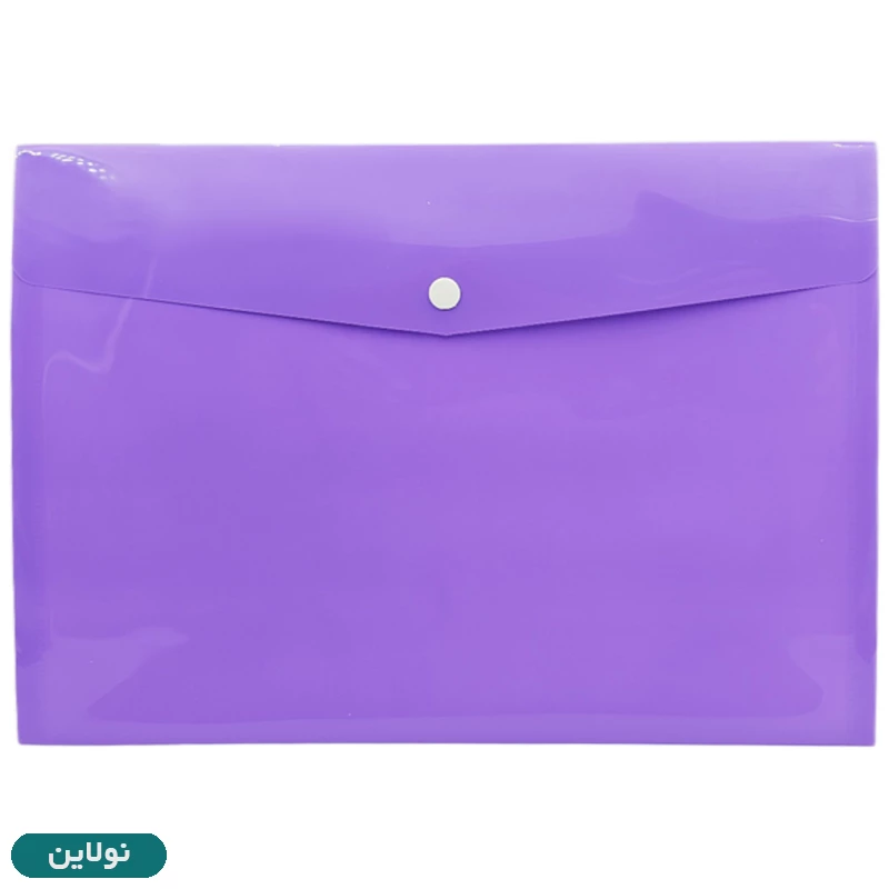 قیمت و خرید پوشه دکمه دار A4 گلف بسته 8 عددی سری رنگ فانتزی کد FB102 | نولاین