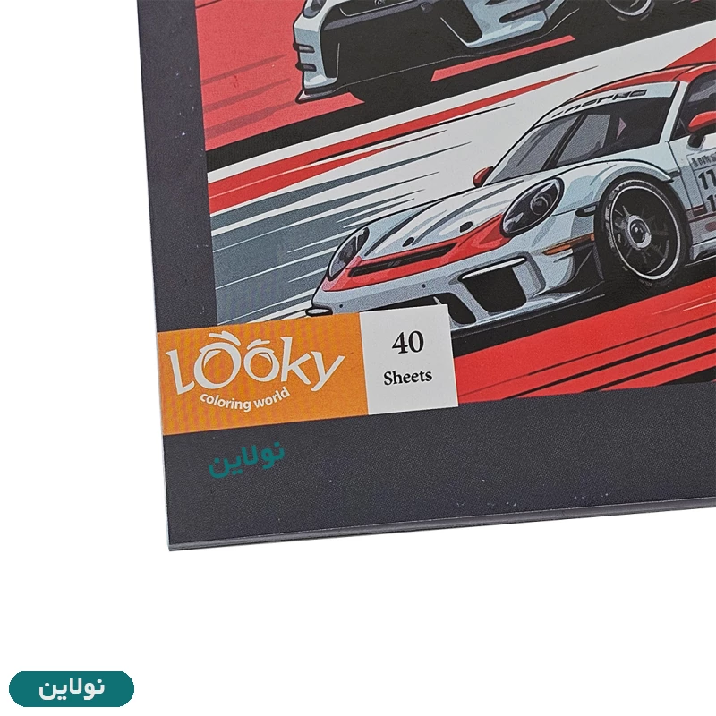 قیمت و خرید دفتر مشق تک خط 40 برگ لوکی DF-300 | نولاین