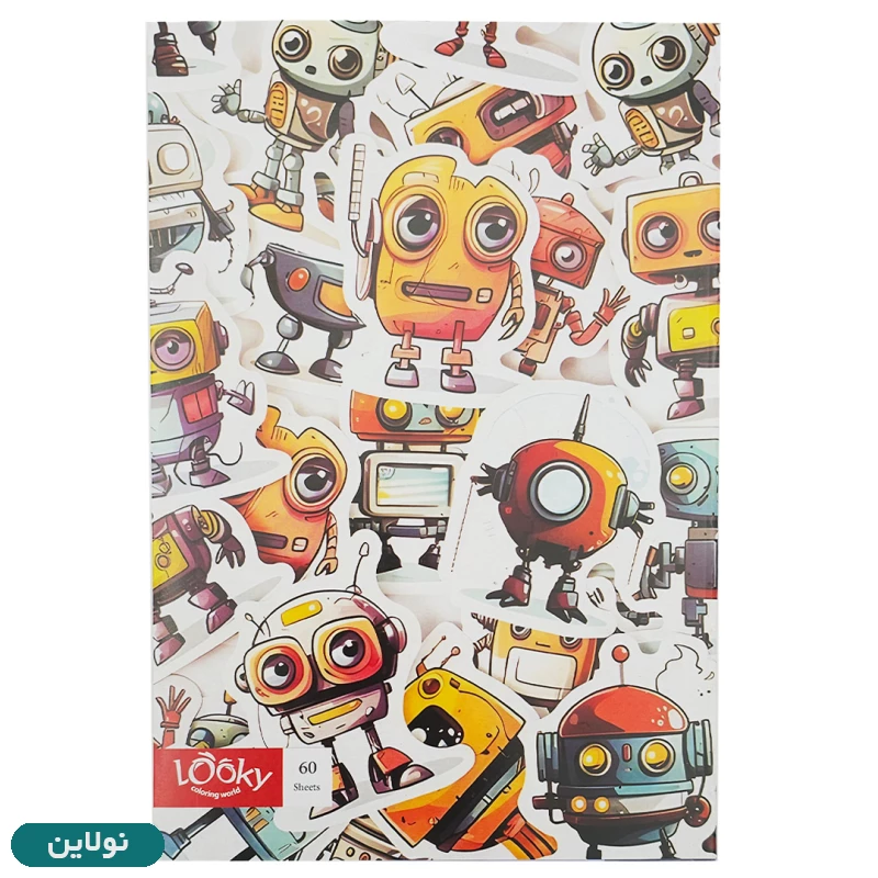 قیمت و خرید دفتر مشق تک خط 60 برگ لوکی کد DF-302 | نولاین