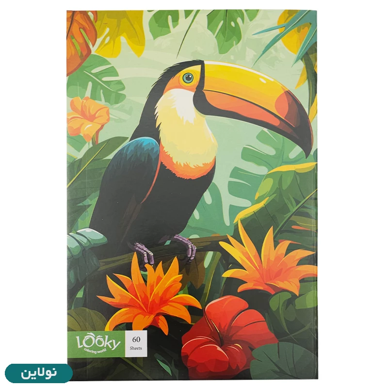 قیمت و خرید دفتر مشق تک خط 60 برگ لوکی کد DF-302 | نولاین