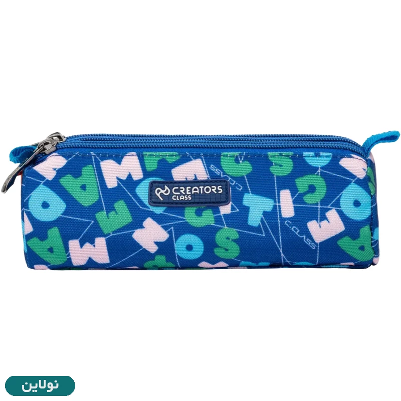 قیمت و خرید جامدادی پارچه ای 3 زیپ سی کلاس مدل آرتو پرینت Arto Print کد PCC0303 | نولاین