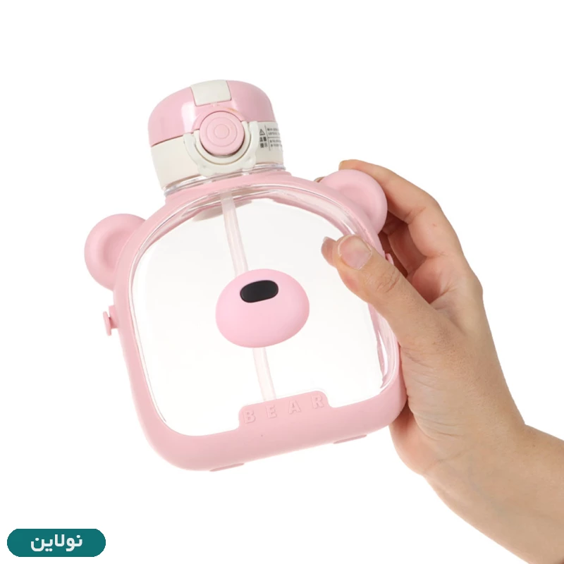 قیمت و خرید قمقمه فانتزی سیلیکونی طرح خرس Beer کد 813 | نولاین