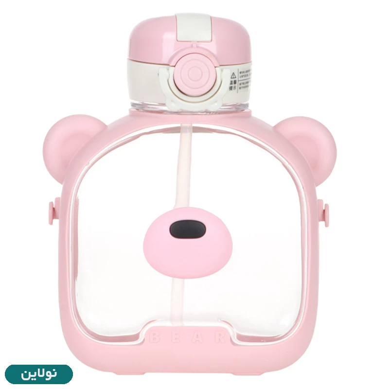 قیمت و خرید قمقمه فانتزی سیلیکونی طرح خرس Beer کد 813 | نولاین