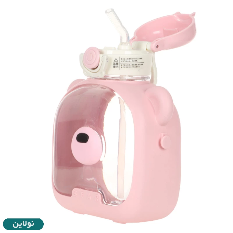 قیمت و خرید قمقمه فانتزی سیلیکونی طرح خرس Beer کد 813 | نولاین