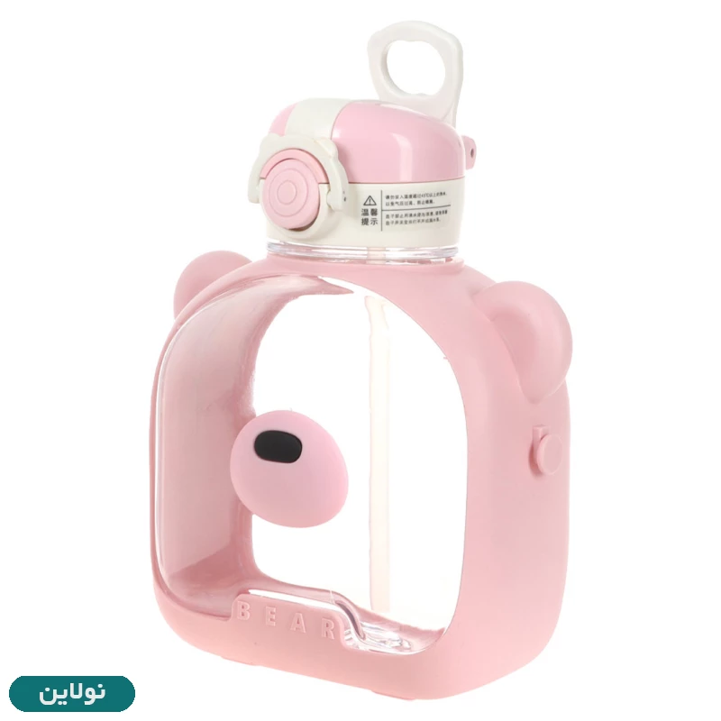 قیمت و خرید قمقمه فانتزی سیلیکونی طرح خرس Beer کد 813 | نولاین