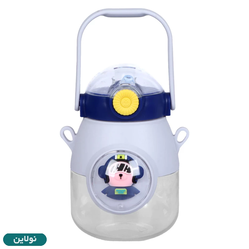 قیمت و خرید قمقمه فانتزی دسته دار طرح خرس پلیس | نولاین