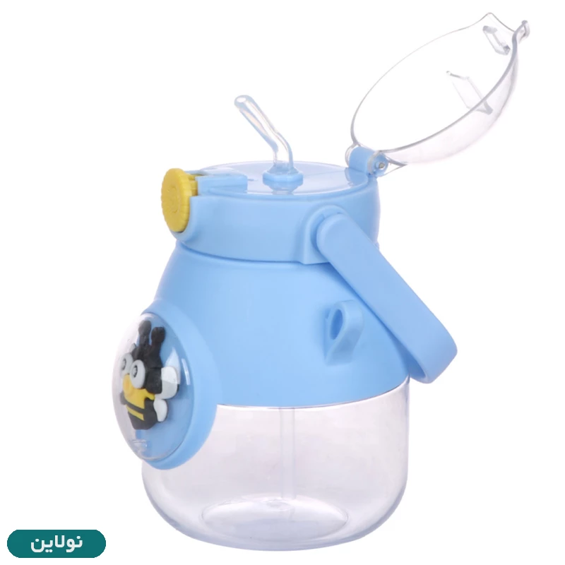 قیمت و خرید قمقمه فانتزی دسته دار طرح زنبورک | نولاین