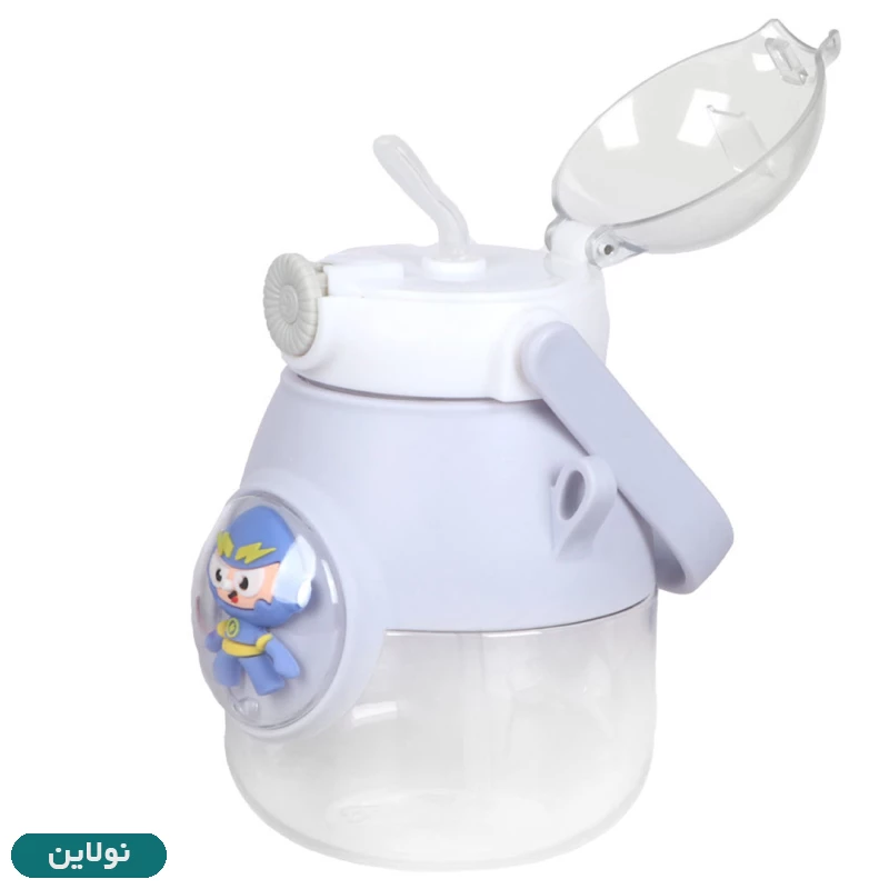 قیمت و خرید قمقمه فانتزی دسته دار طرح ابرقهرمان | نولاین