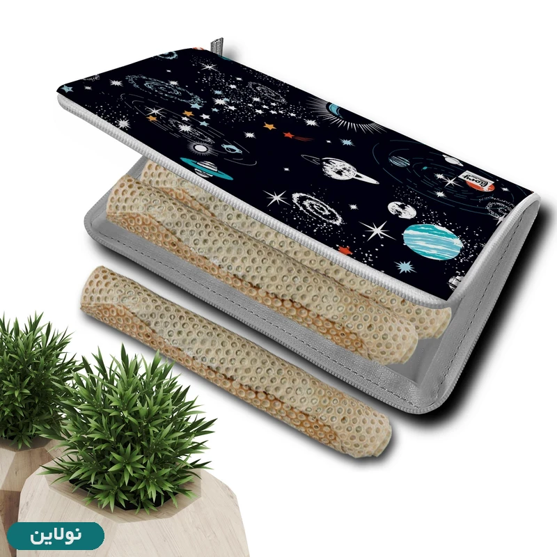 قیمت و خرید کیف لقمه مستر راد طرح کهکشانی کد 2185 | نولاین