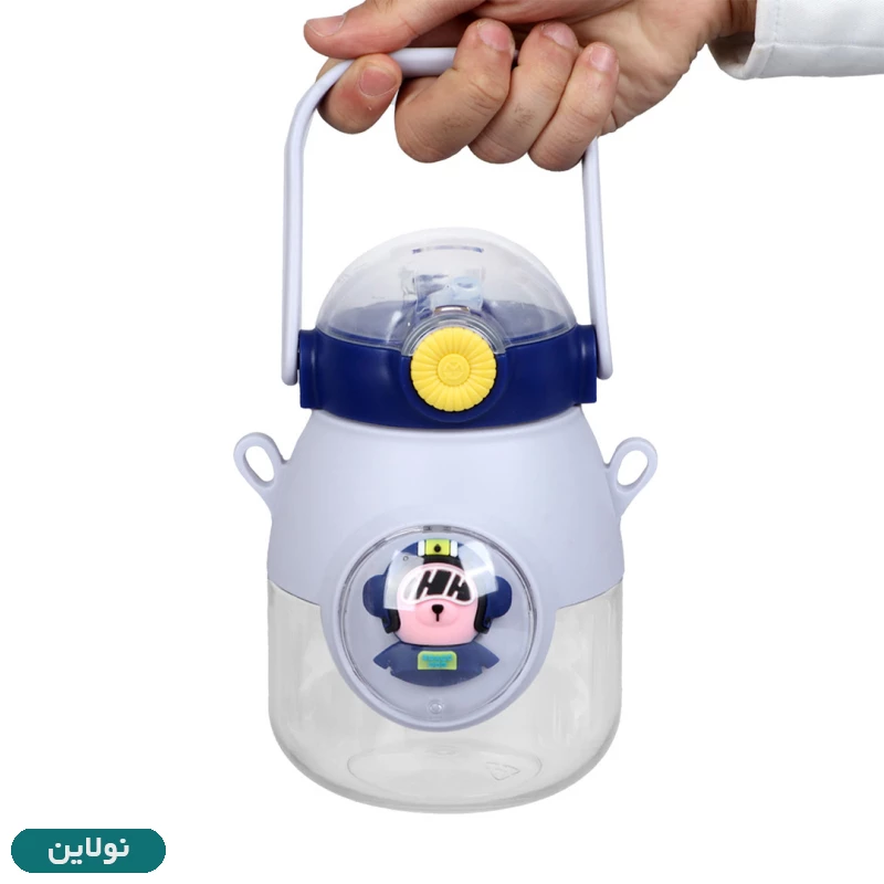 قیمت و خرید قمقمه فانتزی دسته دار طرح خرس پلیس | نولاین