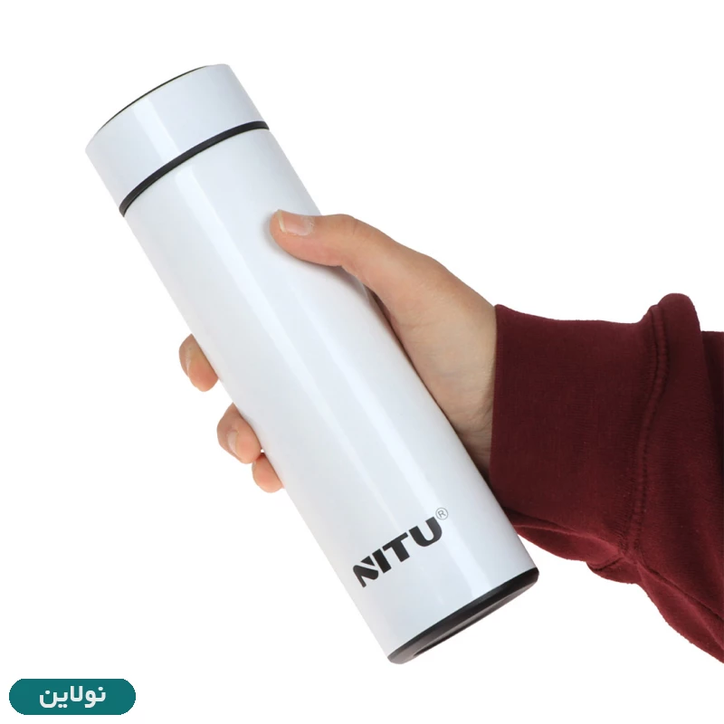 قیمت و خرید فلاسک هوشمند دماسنج دار نیتو Nitu مدل NZ01 | نولاین