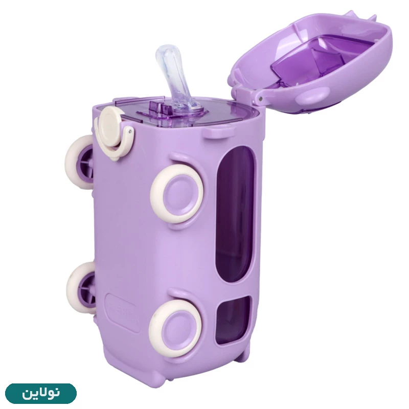 قیمت و خرید قمقمه فانتزی طرح اتوبوس کیوت Cute Bus | نولاین