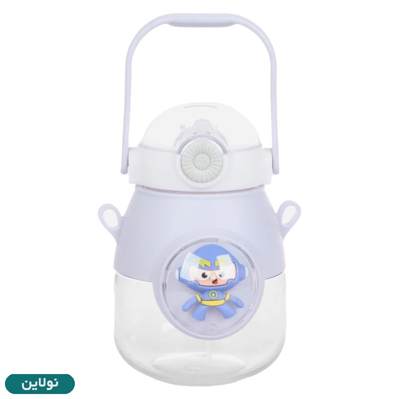 قیمت و خرید قمقمه فانتزی دسته دار طرح ابرقهرمان | نولاین