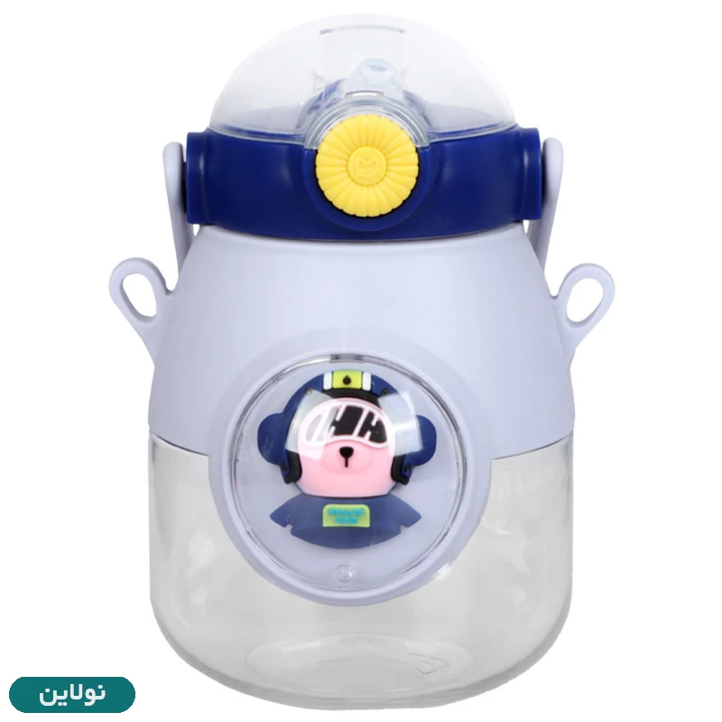 قیمت و خرید قمقمه فانتزی دسته دار طرح خرس پلیس | نولاین