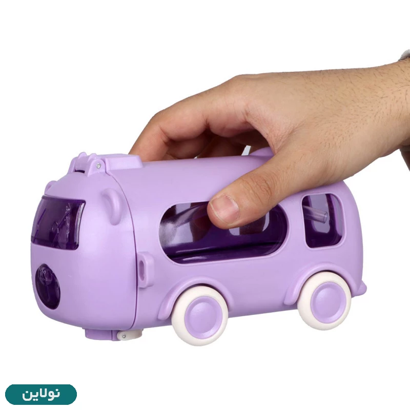 قیمت و خرید قمقمه فانتزی طرح اتوبوس کیوت Cute Bus | نولاین