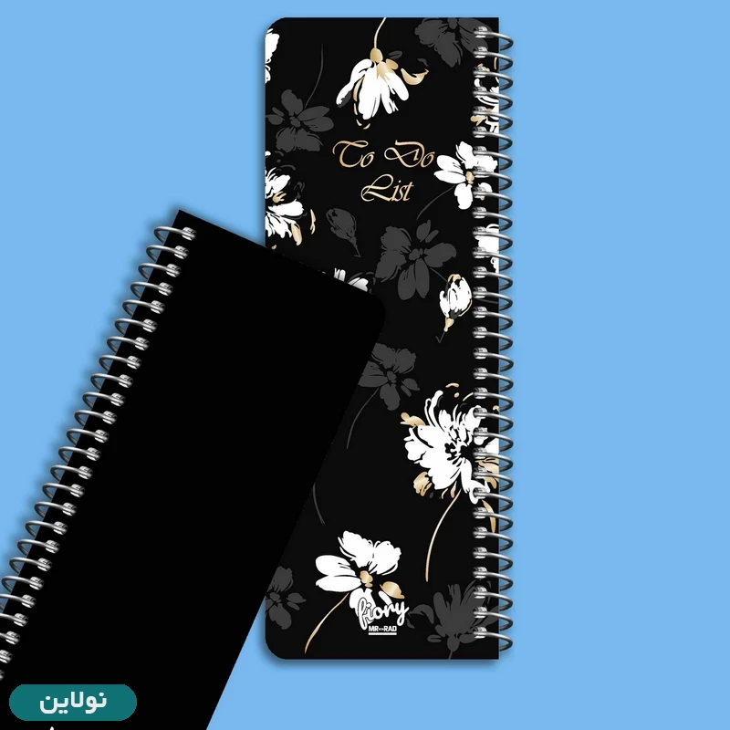 قیمت و خرید دفتر تودولیست طرح گل آرزوها مستر راد کد 1825 | نولاین