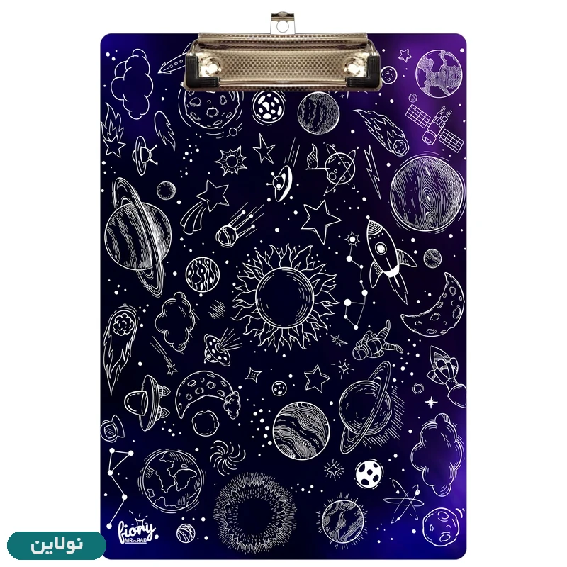 قیمت و خرید تخته شاسی A4 چوبی طرح کهکشانی مستر راد کد 2374 | نولاین