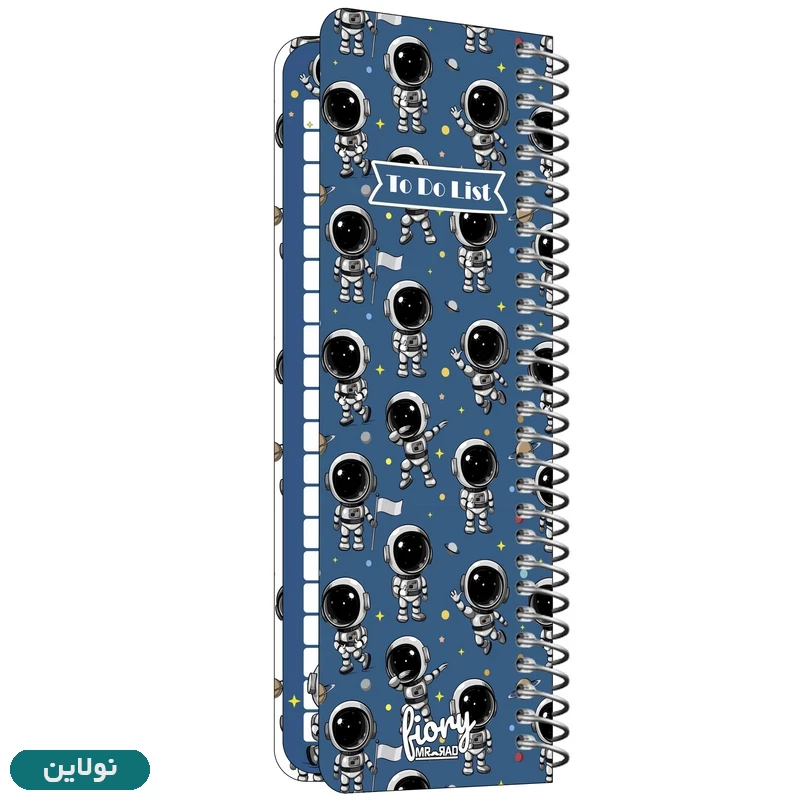 قیمت و خرید دفتر تودولیست طرح فضانورد مستر راد کد 1985 | نولاین