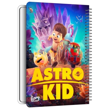 دفتر نقاشی 40 برگ طرح بچه فضایی مستر راد astro kid کد 2796 | نولاین