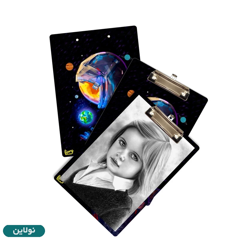 قیمت و خرید تخته شاسی A4 چوبی طرح فضانورد مستر راد کد 2397 | نولاین