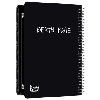 دفتر بلک ژورنال کاغذ مشکی طرح یادداشت مرگ Death note مستر راد کد 2214 | نولاین
