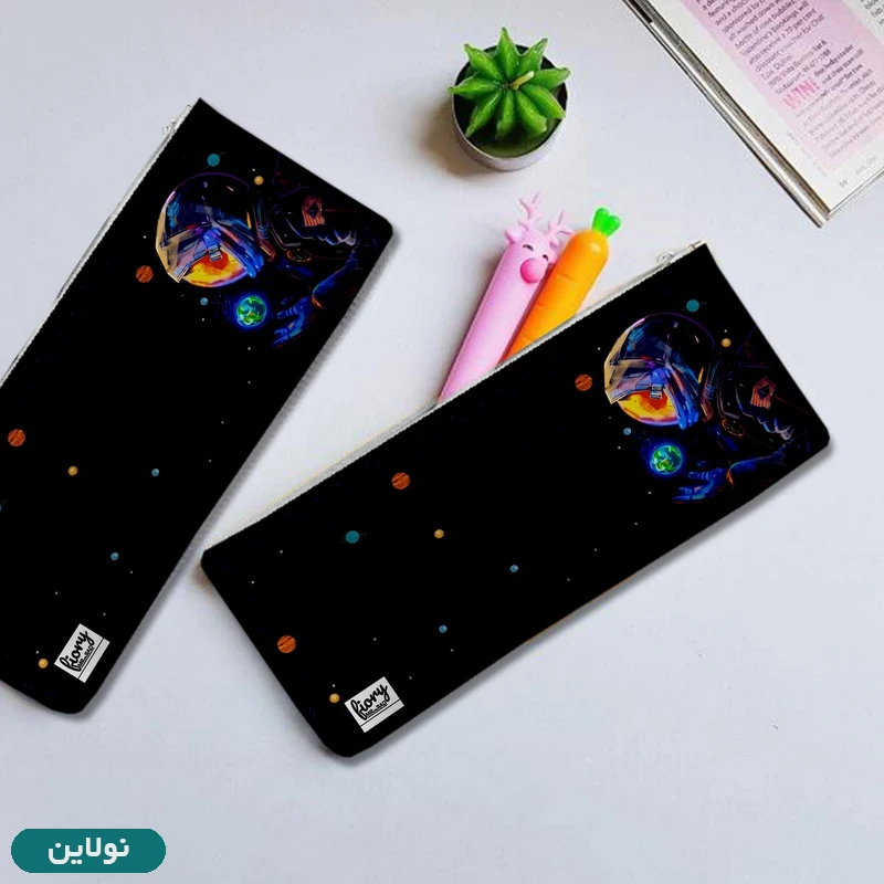 قیمت و خرید جامدادی تک زیپ مستر راد طرح فضانورد کد 2087 | نولاین