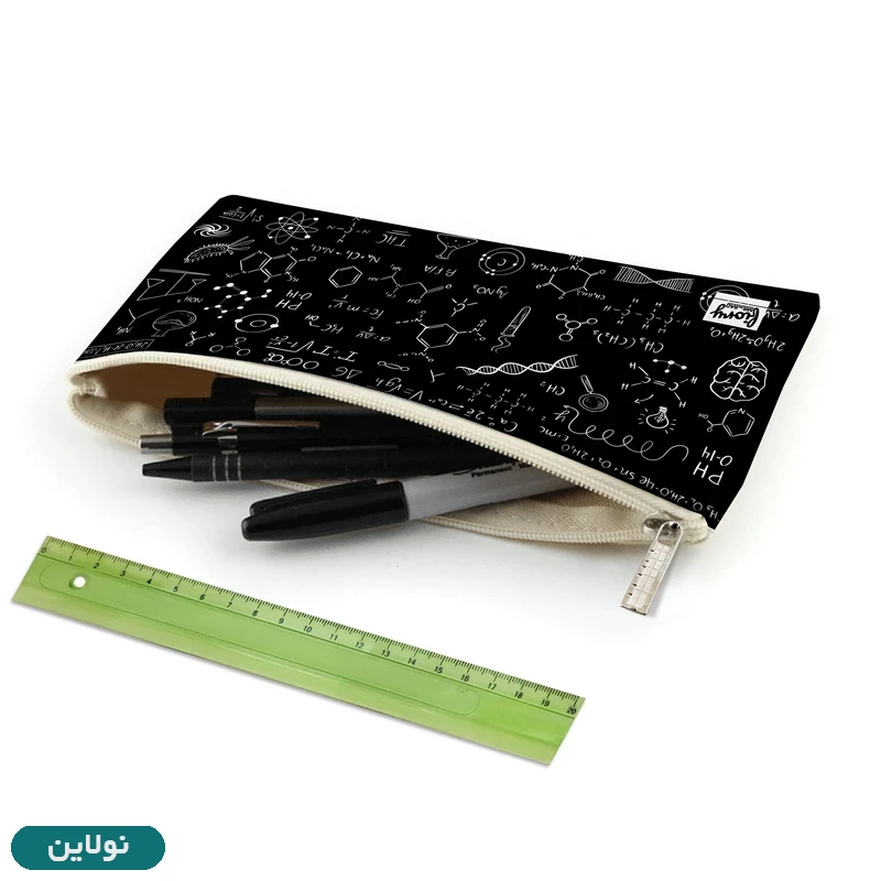 قیمت و خرید جامدادی تک زیپ مستر راد طرح شیمی کد 2094 | نولاین