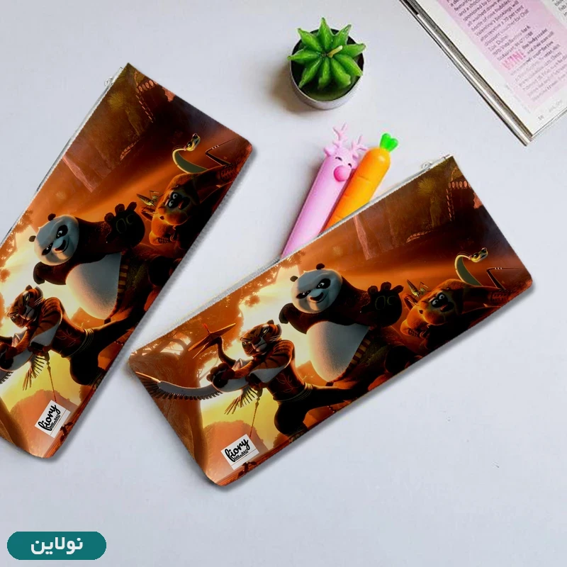 قیمت و خرید جامدادی تک زیپ مستر راد طرح پاندا کونگ فو کار کد 2814 | نولاین