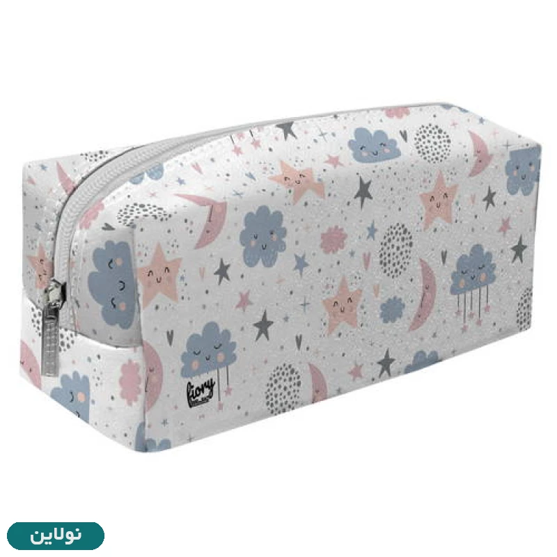 قیمت و خرید جامدادی تک زیپ مستر راد طرح ابر و ماه کد 2743 | نولاین