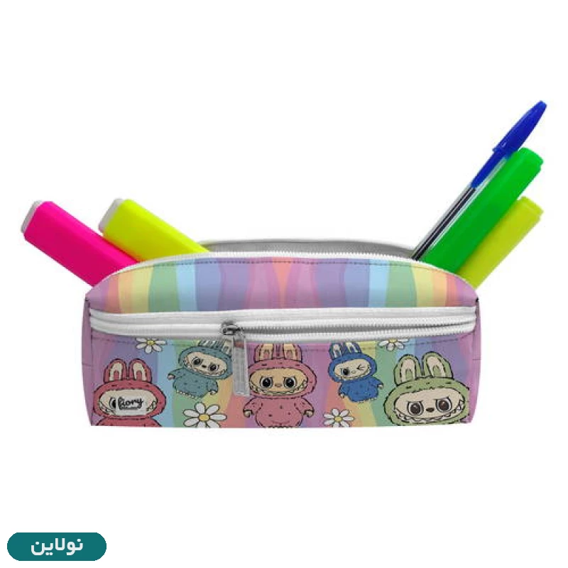 قیمت و خرید جامدادی 3 زیپ مستر راد طرح لبوبو کد 2846 | نولاین