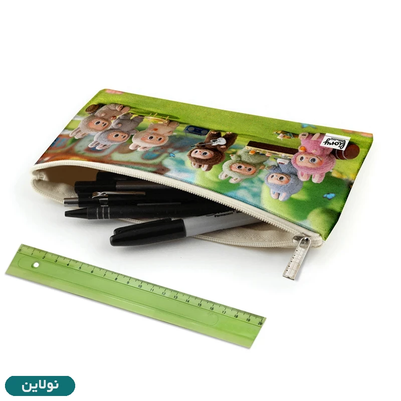 قیمت و خرید جامدادی تک زیپ مستر راد طرح لبوبو کد 2835 | نولاین