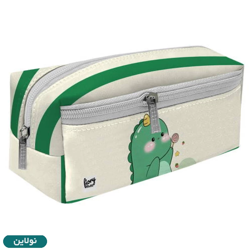 قیمت و خرید جامدادی 3 زیپ مستر راد طرح دایناسور کد 2786 | نولاین