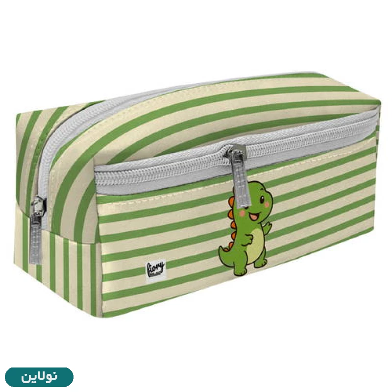 قیمت و خرید جامدادی 3 زیپ مستر راد طرح داینو وکتور کد 2788 | نولاین