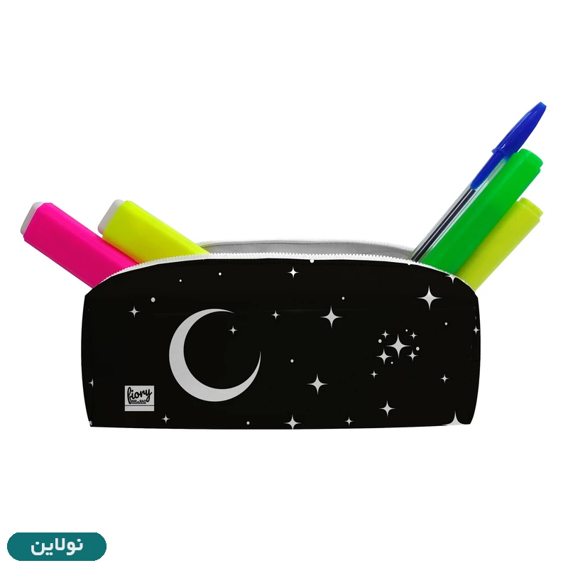 قیمت و خرید جامدادی تک زیپ مستر راد طرح ماه و ستاره کد 2737 | نولاین