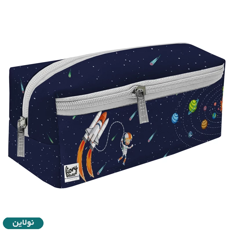 قیمت و خرید جامدادی 3 زیپ مستر راد طرح کهکشانی کد 2507 | نولاین