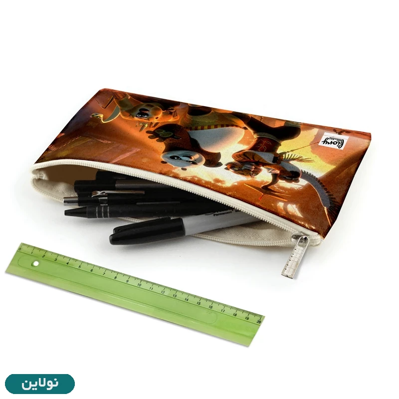 قیمت و خرید جامدادی تک زیپ مستر راد طرح پاندا کونگ فو کار کد 2814 | نولاین