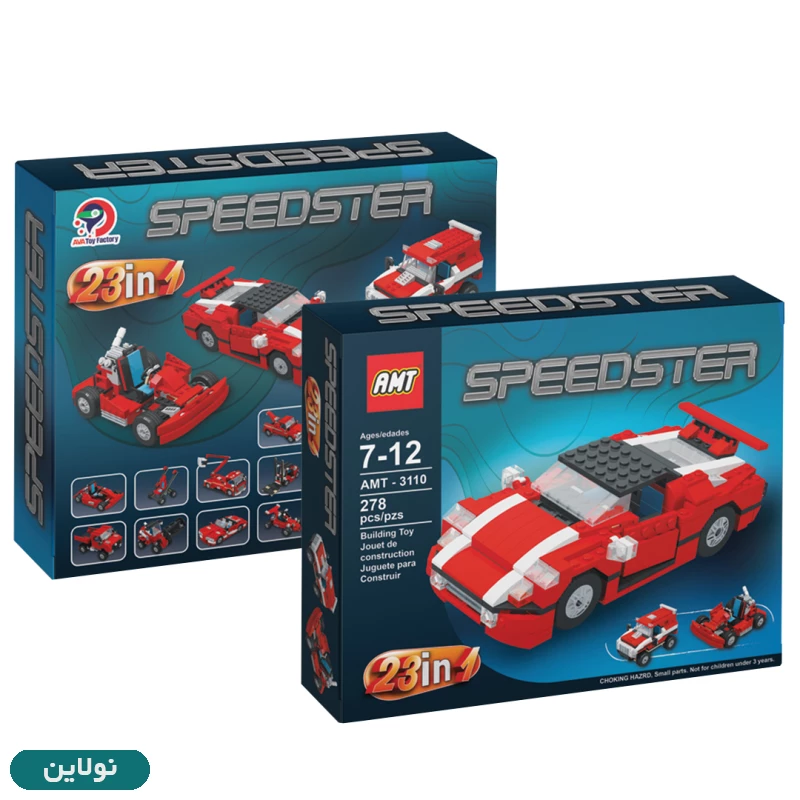 قیمت و خرید لگو ماشین 23 مدله سری Architect آوا کد AMT 3110 | نولاین