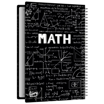 دفتر مشق 100 برگ سیمی طرح ریاضی Math مستر راد کد 2064 | نولاین