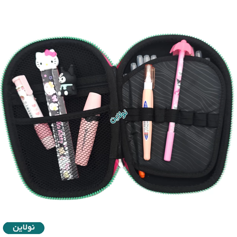 قیمت و خرید جامدادی کتابی برجسته سایز بزرگ طرح اسب خوشحال Happy Horse لایت استار | نولاین