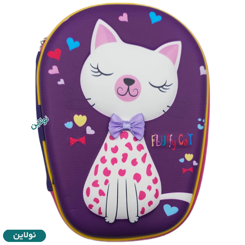 قیمت و خرید جامدادی کتابی برجسته سایز بزرگ طرح پیشی ملوسه Kitten لایت استار | نولاین قیمت و خرید جامدادی کتابی برجسته سایز بزرگ طرح پیشی ملوسه Kitten لایت استار | نولاین