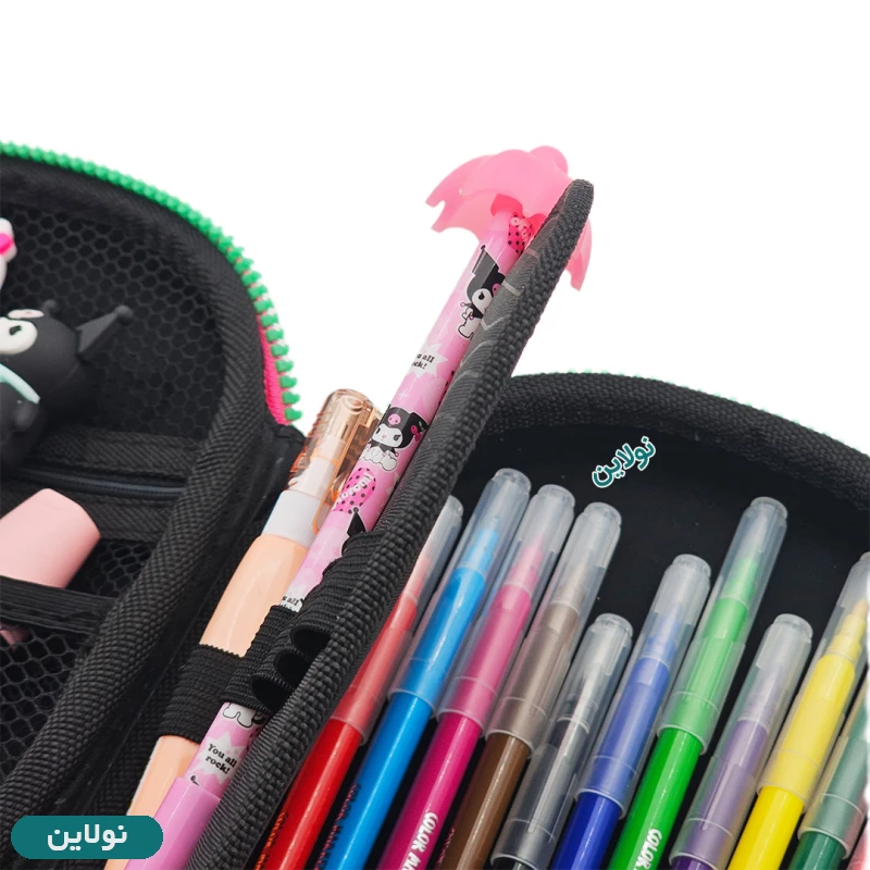 قیمت و خرید جامدادی کتابی برجسته سایز بزرگ طرح اسب خوشحال Happy Horse لایت استار | نولاین