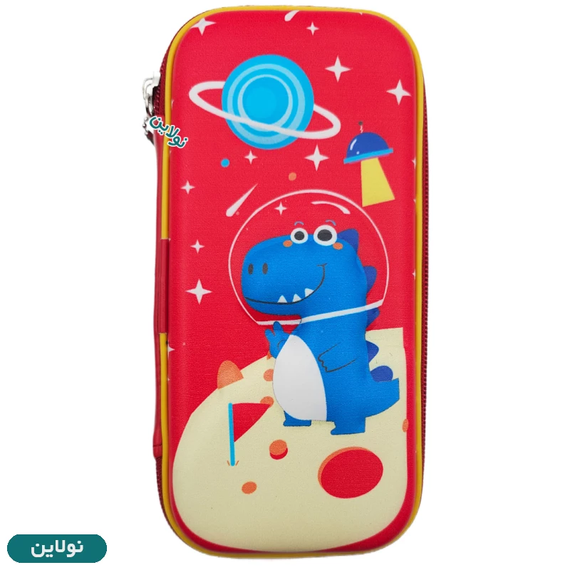 قیمت و خرید جامدادی کتابی برجسته سایز کوچک طرح دایناسور فضایی Space Dinosaur لایت استار | نولاین قیمت و خرید جامدادی کتابی برجسته سایز کوچک طرح دایناسور فضایی Space Dinosaur لایت استار | نولاین