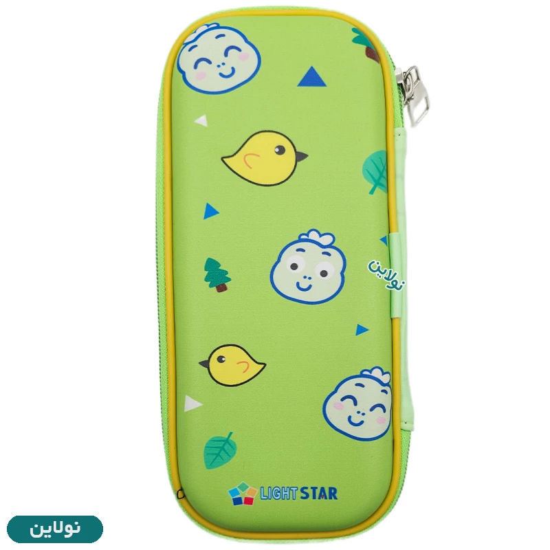 قیمت و خرید جامدادی کتابی برجسته سایز کوچک طرح بچه دایناسور Baby Dinosaur لایت استار | نولاین