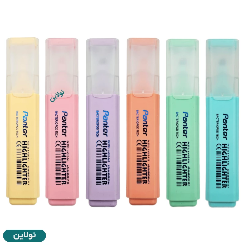قیمت و خرید ماژیک هایلایتر مدل علامت زن پنتر بسته 6 عددی سری پاستلی کد CH-512 | نولاین قیمت و خرید ماژیک هایلایتر مدل علامت زن پنتر بسته 6 عددی سری پاستلی کد CH-512 | نولاین