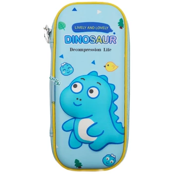 جامدادی کتابی برجسته سایز کوچک طرح بچه دایناسور Baby Dinosaur لایت استار | نولاین